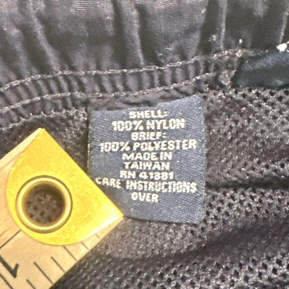 Polo Sport Ralph Lauren Swim Trunks Shorts Men L Blue Lined Drawstring Y2K VTG - Picture 8 of 11